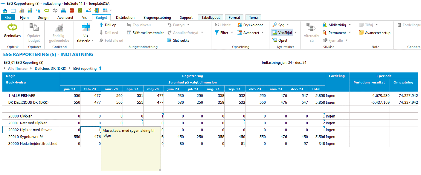 Struktureret indsamling af ESG-data